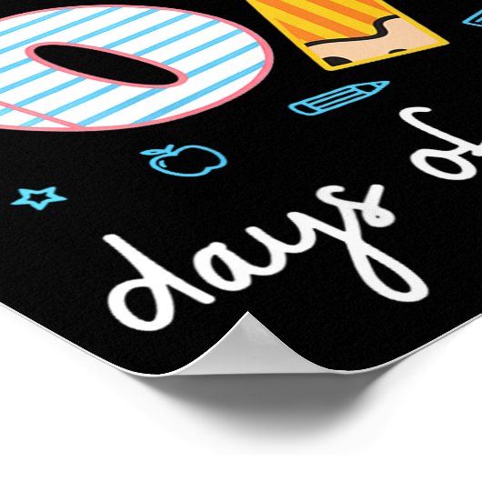 Womens I Survived 67 Days Of School Funny Meme Tea ポスター (角)