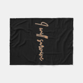 Womens I Will Survive - Fun Motivational &amp; Ico フリースブランケット (正面(横))