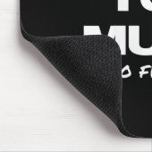 Womens If I Am Too Much Go Find Less Motivation Qu マウスパッド (コーナー)