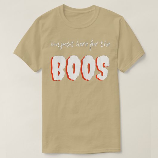 Womens Im Just Hally For The Boos Halloween Women  Tシャツ (デザイン正面)
