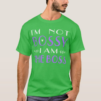 Womens Im Not Bossy I Amhe Boss Work Humor funny Tシャツ