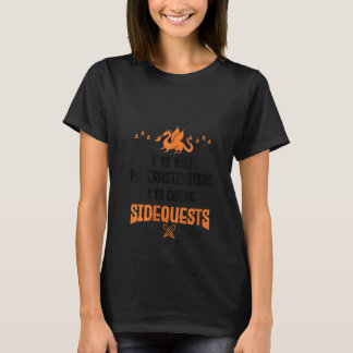 Womens I'm Procrastining I'm Do Side Que Tシャツ