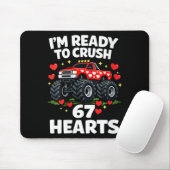Women's I'm Ready To Crush 67 Hearts Truck Valenti マウスパッド (マウス)