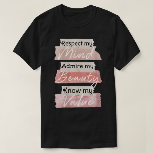 Womens I'm the 美しいRAK MBV VNeck Tシャツ (デザイン正面)