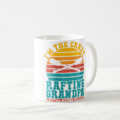 Womens Im The Crazy Rafting Grandpa Everyone Warne コーヒーマグカップ (正面右)