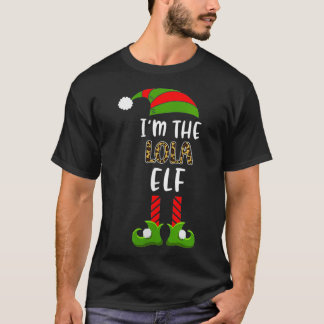 Womens I'm The Lola Elf  Matching Christmas Family Tシャツ