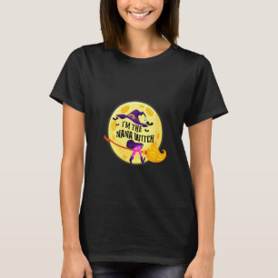 Womens I'm the Nana Witch Halloween Matching Grou Tシャツ