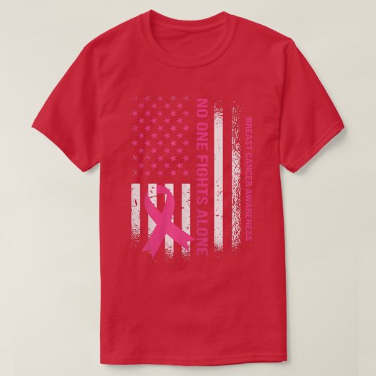 Womens In October We Wear Pink Breast Cancer Aware Tシャツ (デザイン正面)