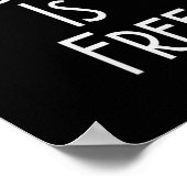 Womens Kindness Is Shirt Motivation Insration V-ne ポスター (角)