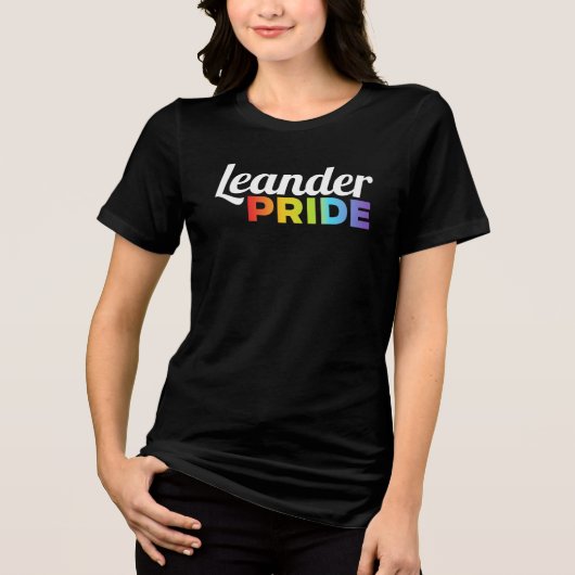 Women's Leander Pride T-Shirt トライブレンドＴシャツ (正面)