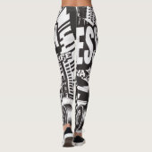 WOMEN'S LEGENDARY GORILLA LESSONS LEARN LEGGINGS レギンス (裏面)