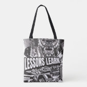 WOMEN'S LEGENDARY GORILLA LESSONS LEARN TOTE BAG トートバッグ (裏面)