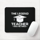 Womens Legendary Mentor Education Retirement Humor マウスパッド (マウス)