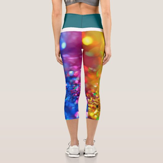 womens leggings カプリレギンス (裏面)