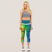 womens leggings カプリレギンス (正面)