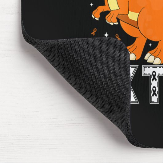 Womens Let’s Make Ms Extinct Dinosaur Awareness V- マウスパッド (コーナー)