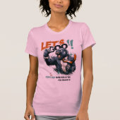 WOMEN'S LET'S GOO LESSONS LEARN SOFT TEE Tシャツ (正面)
