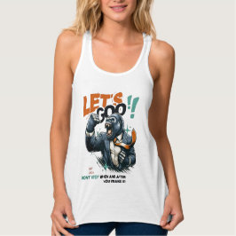 WOMEN'S LET'S GOO LESSONS LEARN TANK TOP  タンクトップ