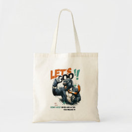 WOMEN'S LET'S GOO LESSONS LEARN TOTE BAG  トートバッグ