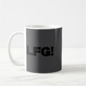 Womens Lfg Motivational Bold Design For Srts And G コーヒーマグカップ (左)