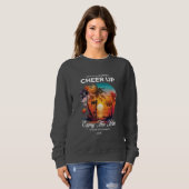 WOMEN'S LIFE'S JOURNEY CHEER UP SWEATSHIRT  スウェットシャツ (正面フル)