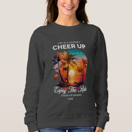WOMEN'S LIFE'S JOURNEY CHEER UP SWEATSHIRT  スウェットシャツ (正面)