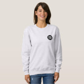 Women's light heather sweatshirt – 世界を動かす スウェットシャツ (正面フル)