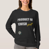 Women's Long-Sleeve Hanukkah Shirt - "Jewish gelt" Tシャツ (正面)