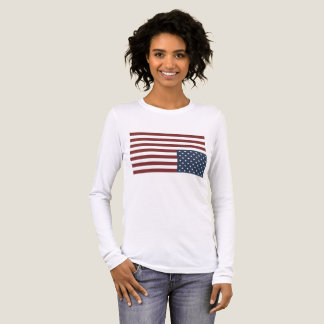 Women's Long-Sleeve T-Shirt: 危機 / S.O.S. トライブレンドTシャツ