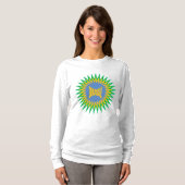 Women's Long Sleeve T-Shirt ash SUN BRASIL Tシャツ (正面フル)