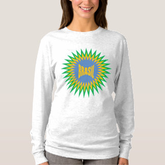 Women's Long Sleeve T-Shirt ash  SUN  BRASIL Tシャツ
