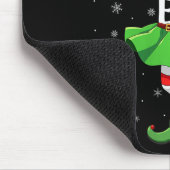 Womens Lovable Elf Christmas Girls Women Elf Squad マウスパッド (コーナー)