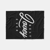 Womens Lovey Design_ Lovey Ever V-neck フリースブランケット (正面(横))