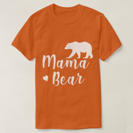 Womens Mama Bear  - 1  Tシャツ (デザイン正面)