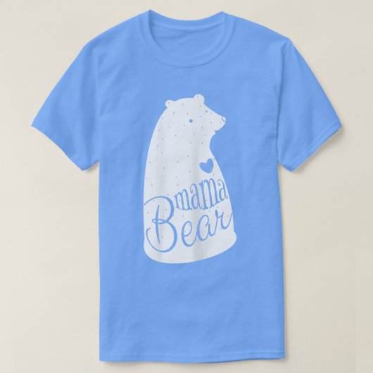 Womens Mama Bear Shirt Tシャツ (デザイン正面)