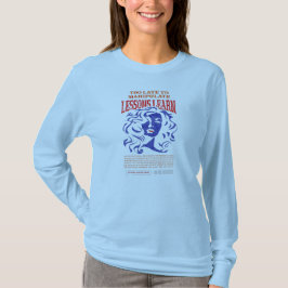 WOMEN'S MANIPULATE LESSONS LEARN LONG SLEEVE  Tシャツ