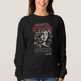 WOMEN'S MANIPULATE LESSONS LEARN SWEATSHIRT  スウェットシャツ