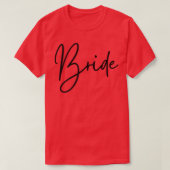 Women's Matching Getting Ready Bride Wedding Party Tシャツ (デザイン正面)