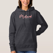 Women's Mediocre! pullover hoodie パーカ (正面)