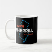 Womens Mikie Sherrill New Jersey Governor Election コーヒーマグカップ (左)