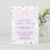 Women's Ministry Valentine's Fellowship Invitation 招待状 (スタンド正面)