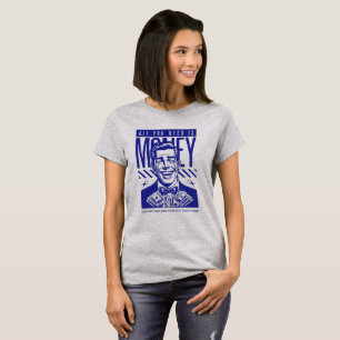 Women's Money Graphic Art Tee - Vintage Portrait Tシャツ