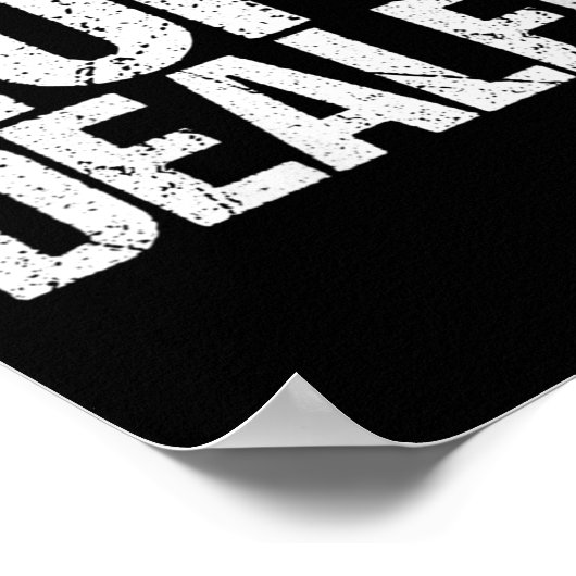 Womens Motivational Hope Er V-neck  ポスター (角)