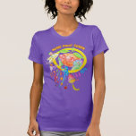 Women's Music Fruit Fusion Designed T-shirt Tシャツ<br><div class="desc">My interpretation of the sound of music and fruit infusion.</div>