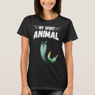 Women's My Spirit Animal is a Mermaid Mermaid Tシャツ