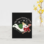 Womens New Orleans Mr Bingle Christmas Tradition S カード (黄色い花)