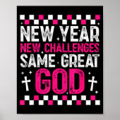 Womens New Year New Challenges Same Great God 2026 ポスター (正面)