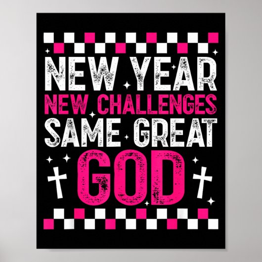 Womens New Year New Challenges Same Great God 2026 ポスター (正面)