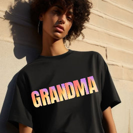 Women's now grandma world's nana gigi T-Shirt Tシャツ