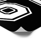 Womens Number 67 Numbered Uniform Srts Jersey Team ポスター (角)